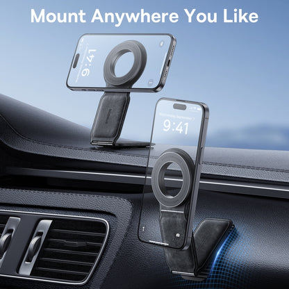 Baseus PrimeTrip Series C02 Mega Magnetic Car Mount Stick on Version(Grey) - Car Holders by Baseus | Online Shopping South Africa | PMC Jewellery | Buy Now Pay Later Mobicred