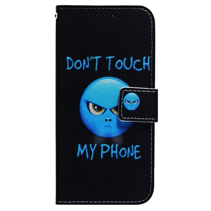 For Samsung Galaxy S25 Ultra 5G Coloured Drawing Flip Leather Phone Case(Anger) - Galaxy S25 Ultra 5G Cases by PMC Jewellery | Online Shopping South Africa | PMC Jewellery | Buy Now Pay Later Mobicred