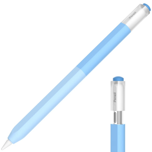 For Apple Pencil USB-C Gradient Silicone Stylus Protective Case(Blue) - Pencil Accessories by PMC Jewellery | Online Shopping South Africa | PMC Jewellery | Buy Now Pay Later Mobicred