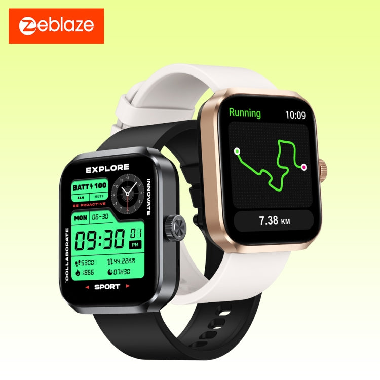 Zeblaze Beyond 3 Plus 1.78 inch Screen Stylish GPS Smart Watch, Support Bluetooth Calling / Heart Rate / Blood Oxygen Monitor(Black) - Smart Watches by Zeblaze | Online Shopping South Africa | PMC Jewellery | Buy Now Pay Later Mobicred