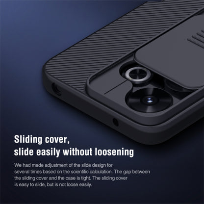 For Redmi Note 13R 5G / 13 4G NILLKIN Black Mirror Series Camshield PC Phone Case(Black) - Redmi 13 Cases by NILLKIN | Online Shopping South Africa | PMC Jewellery | Buy Now Pay Later Mobicred