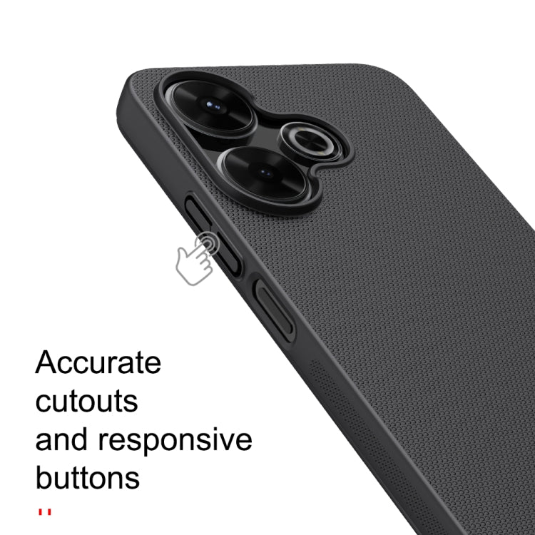 For Xiaomi Poco M6 4G NILLKIN Frosted PC Phone Case(Blue) - free shipping - PMC Jewellery - Order now!