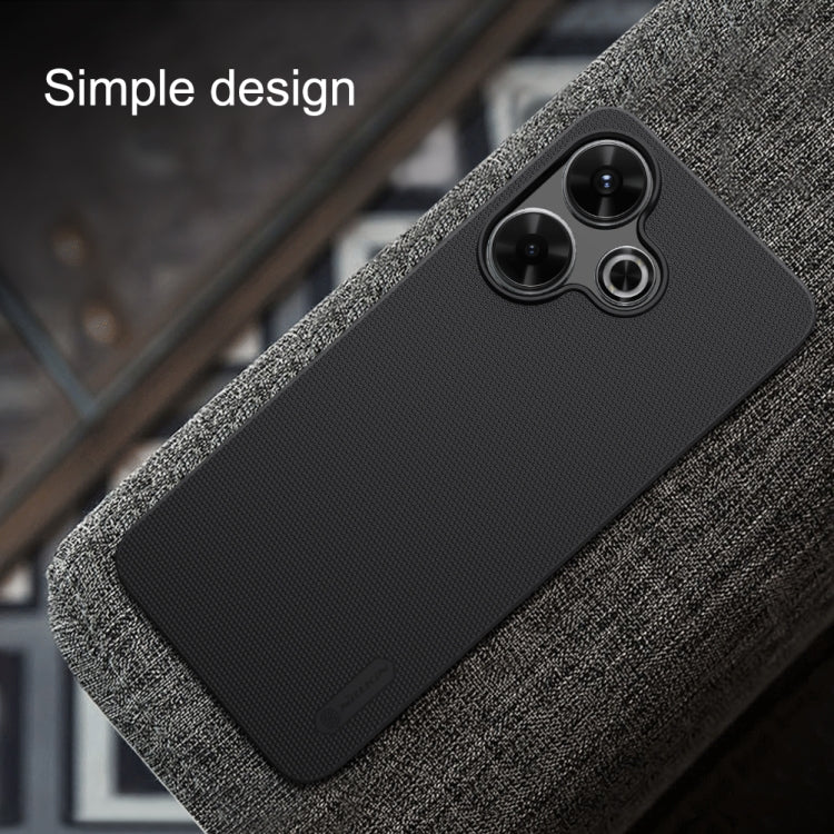 For Xiaomi Poco M6 4G NILLKIN Frosted PC Phone Case(Blue) - free shipping - PMC Jewellery - Order now!
