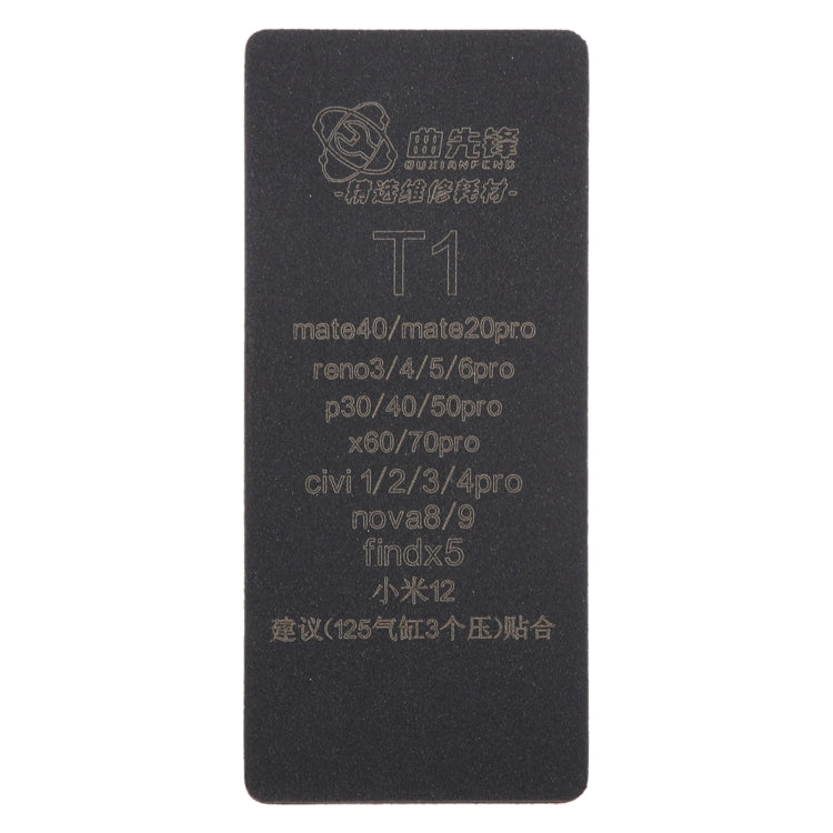 T1 Curved LCD Screen Bonding Mat - Working Mat by PMC TechLife | Online Shopping South Africa | PMC TechLife | Buy Now Pay Later Mobicred