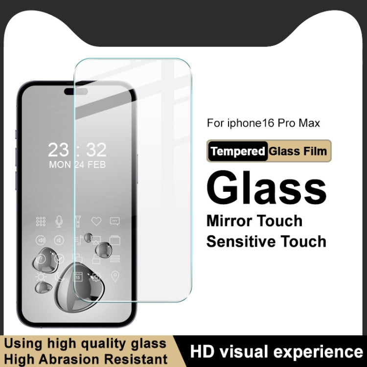 For iPhone 16 Pro Max imak H Series Full Screen Tempered Glass Film - iPhone 16 Pro Max Tempered Glass by imak | Online Shopping South Africa | PMC Jewellery | Buy Now Pay Later Mobicred