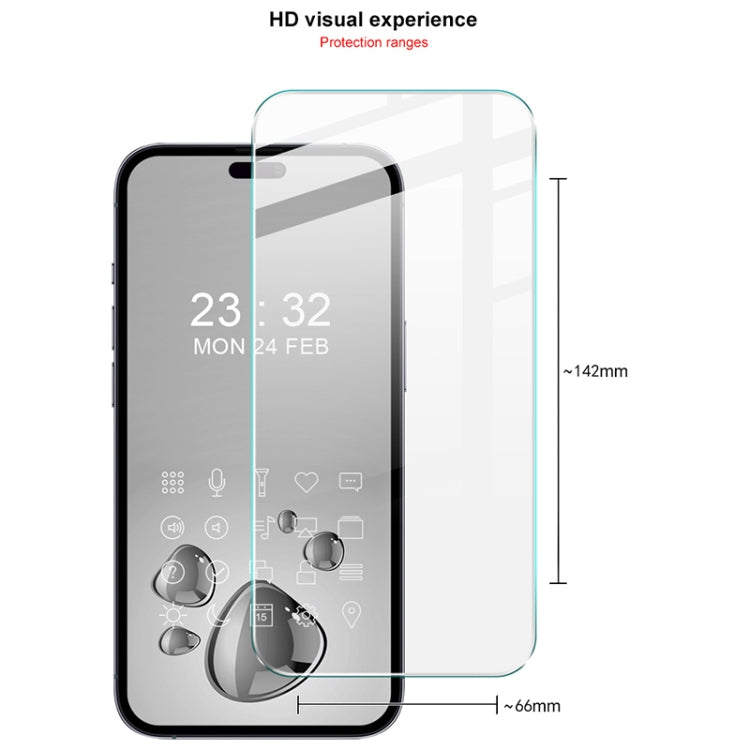For iPhone 16 imak H Series Full Screen Tempered Glass Film - free shipping - PMC TechLife - Order now!
