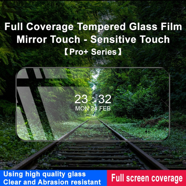 For iPhone 16 Pro imak 9H Surface Hardness Full Screen Tempered Glass Film Pro+ Series - iPhone 16 Pro Tempered Glass by imak | Online Shopping South Africa | PMC Jewellery | Buy Now Pay Later Mobicred