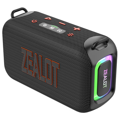 Zealot S85 50W Outdoor Waterproof Portable Bluetooth Speaker(Black) - Waterproof Speaker by ZEALOT | Online Shopping South Africa | PMC Jewellery | Buy Now Pay Later Mobicred