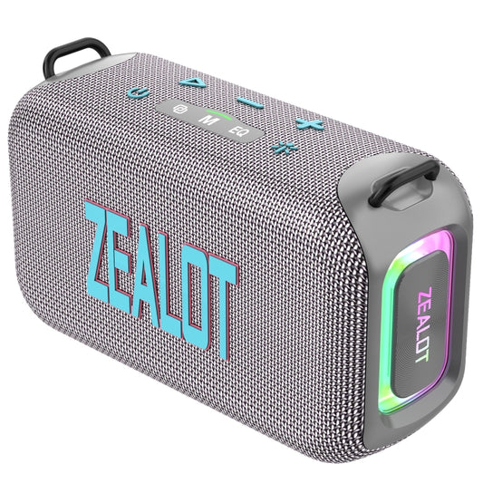 Zealot S85 50W Outdoor Waterproof Portable Bluetooth Speaker(Grey) - Waterproof Speaker by ZEALOT | Online Shopping South Africa | PMC Jewellery | Buy Now Pay Later Mobicred