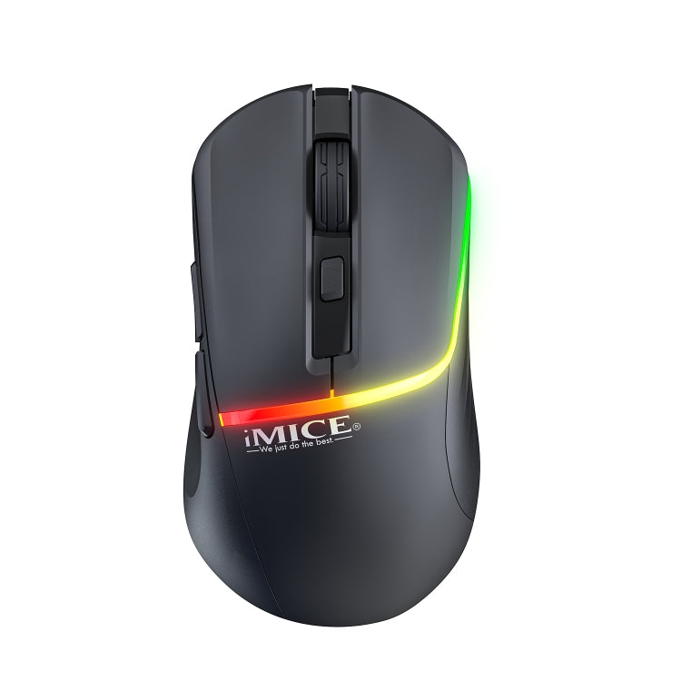 iMICE G902 Bluetooth Dual Mode 6-Key Silent Wireless Gaming Mouse(Black) - Wireless Mice by iMICE | Online Shopping South Africa | PMC Jewellery | Buy Now Pay Later Mobicred