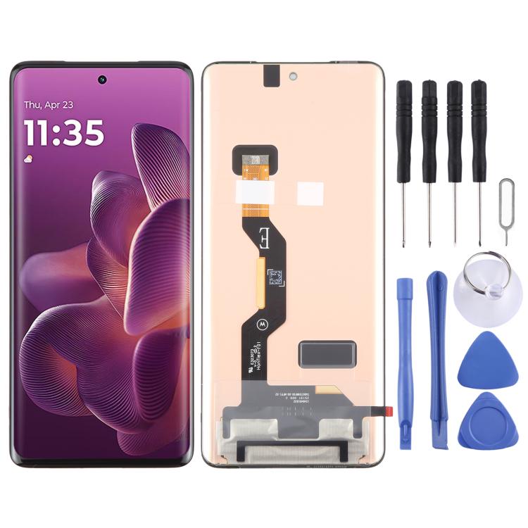 For Motorola Edge 60 Pro Original AMOLED LCD Screen with Digitizer Full Assembly - free shipping - PMC TechLife - Order now!