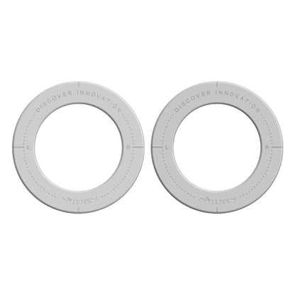 2pcs NILLKIN NKL12 Magnetic Ring Ultra(Grey) - Others Accessories by NILLKIN | Online Shopping South Africa | PMC Jewellery | Buy Now Pay Later Mobicred