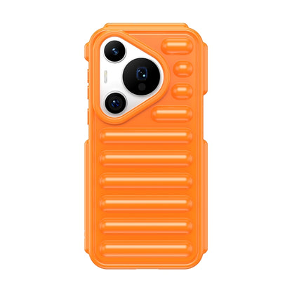 For Huawei Pura 70 Pro Capsule Series Candy Color TPU Phone Case(Orange) - Huawei Cases by PMC Jewellery | Online Shopping South Africa | PMC Jewellery | Buy Now Pay Later Mobicred