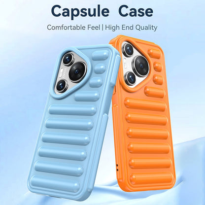 For Huawei Pura 70 Capsule Series Candy Color TPU Phone Case(Orange) - Huawei Cases by PMC Jewellery | Online Shopping South Africa | PMC Jewellery | Buy Now Pay Later Mobicred