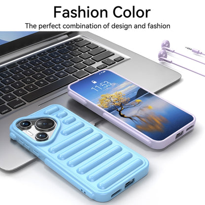 For Huawei Pura 70 Capsule Series Candy Color TPU Phone Case(Blue) - Huawei Cases by PMC Jewellery | Online Shopping South Africa | PMC Jewellery | Buy Now Pay Later Mobicred