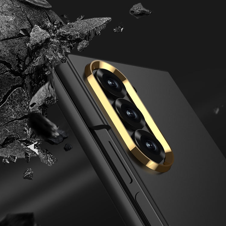 For Samsung Galaxy Z Fold6 GKK Integrated Ultra-thin Electroplating Lens Frame Phone Case(Titanium Grey) - free shipping - PMC Jewellery - Order now!