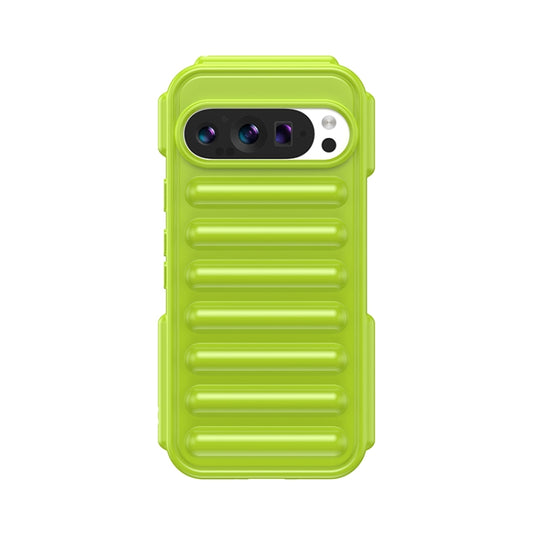 For Google Pixel 9 Pro Capsule Series Candy Color TPU Phone Case(Green) - Google Cases by PMC Jewellery | Online Shopping South Africa | PMC Jewellery | Buy Now Pay Later Mobicred