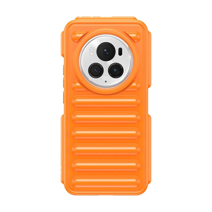 For Honor Magic6 Pro Capsule Series Candy Color TPU Phone Case(Orange) - Honor Cases by PMC Jewellery | Online Shopping South Africa | PMC Jewellery | Buy Now Pay Later Mobicred