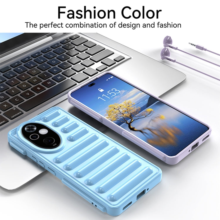 For Honor Magic6 Pro Capsule Series Candy Color TPU Phone Case(Transparent Grey) - Honor Cases by PMC Jewellery | Online Shopping South Africa | PMC Jewellery | Buy Now Pay Later Mobicred