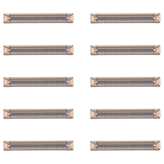 For Samsung Galaxy A04s SM-A047F 10pcs Motherboard LCD Display FPC Connector - Galaxy A Series Parts by PMC Jewellery | Online Shopping South Africa | PMC Jewellery | Buy Now Pay Later Mobicred