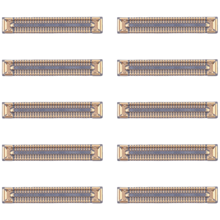 For Samsung Galaxy S23 SM-S911B 10pcs Motherboard LCD Display FPC Connector - Galaxy S Series Parts by PMC Jewellery | Online Shopping South Africa | PMC Jewellery | Buy Now Pay Later Mobicred