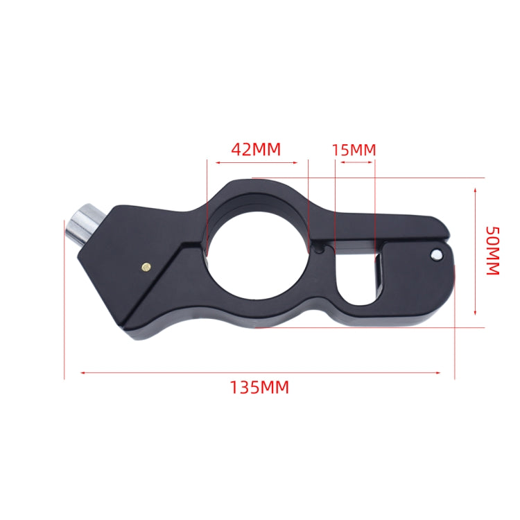 Motorcycle Anti-theft Brake Lock(Black) - Theft Protection by PMC Jewellery | Online Shopping South Africa | PMC Jewellery | Buy Now Pay Later Mobicred