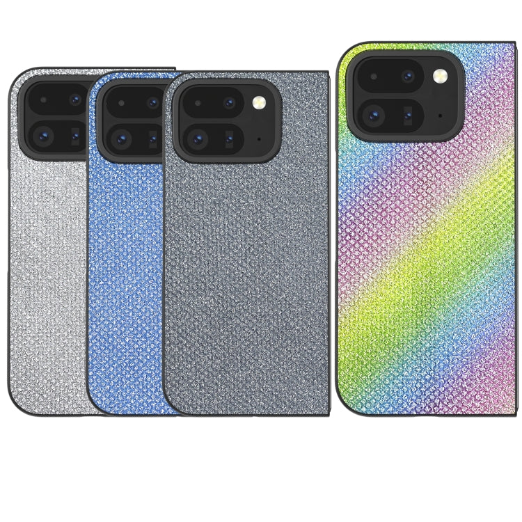 For Google Pixel 9 Pro Fold Diamond Frame Edge Full Coverage Phone Case(Jewel Black) - Google Cases by PMC TechLife | Online Shopping South Africa | PMC TechLife | Buy Now Pay Later Mobicred
