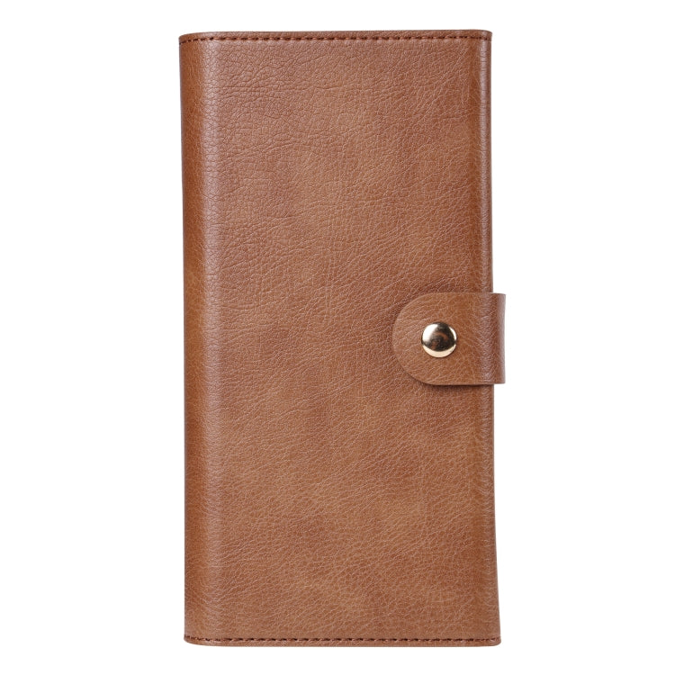 For iPhone 16 Pro ViLi GVA Series MagSafe Magnetic RFID Leather Phone Case(Brown) - iPhone 16 Pro Cases by ViLi | Online Shopping South Africa | PMC Jewellery | Buy Now Pay Later Mobicred