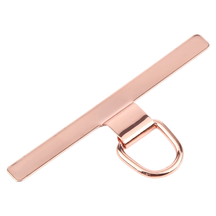 T-shape Metal Mobile Phone Lanyard Fixing Gasket(Rose Gold) - free shipping - PMc TechLife - Order now!