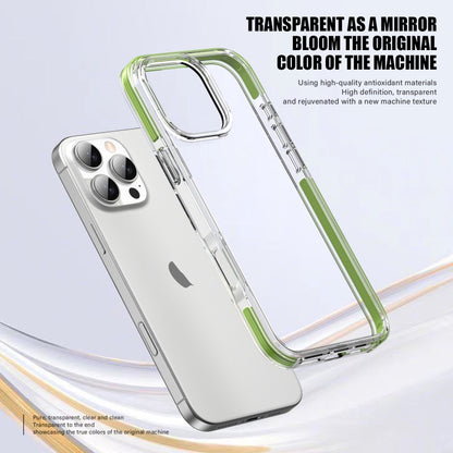 For iPhone 16 TPE Airbag TPU+ PC Full Coverage Phone Case(Grey) - iPhone 16 Cases by PMC Jewellery | Online Shopping South Africa | PMC Jewellery | Buy Now Pay Later Mobicred