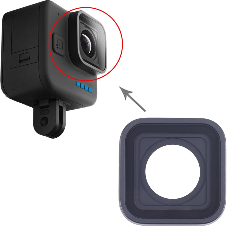 For GoPro Hero12 Black Original Camera Lens Cover -  by PMC Jewellery | Online Shopping South Africa | PMC Jewellery | Buy Now Pay Later Mobicred