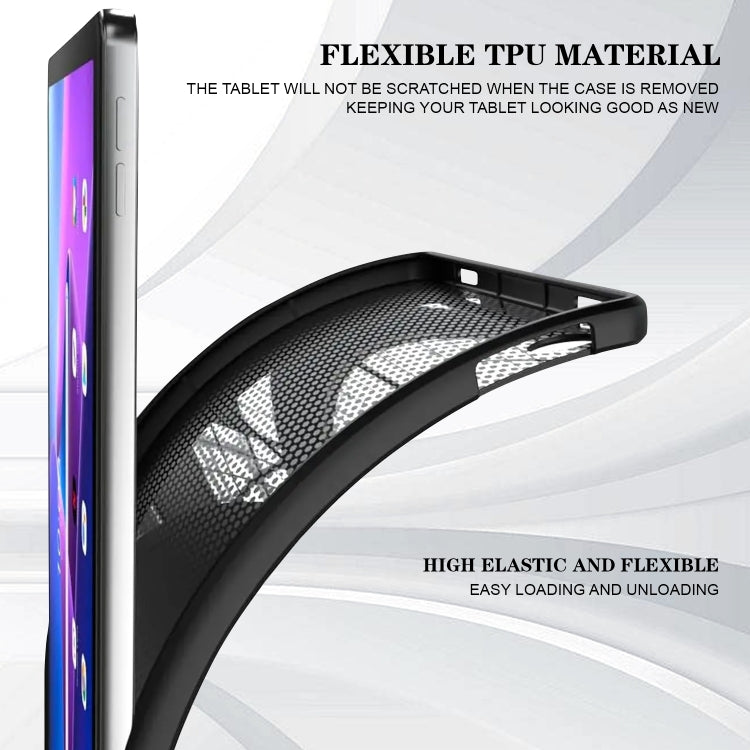 For Huawei MatePad SE 11 2024 Color Painting Pattern Smart Tablet TPU Case(Butterfly Circle) - Huawei by PMC Jewellery | Online Shopping South Africa | PMC Jewellery | Buy Now Pay Later Mobicred
