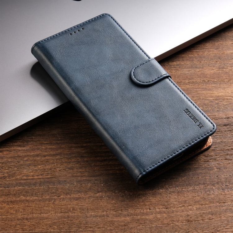 For OPPO Reno11 F 5G N.BEKUS CSJ-P1 Solid Color Leather Phone Case(Blue) - OPPO Cases by N.BEKUS | Online Shopping South Africa | PMC Jewellery | Buy Now Pay Later Mobicred