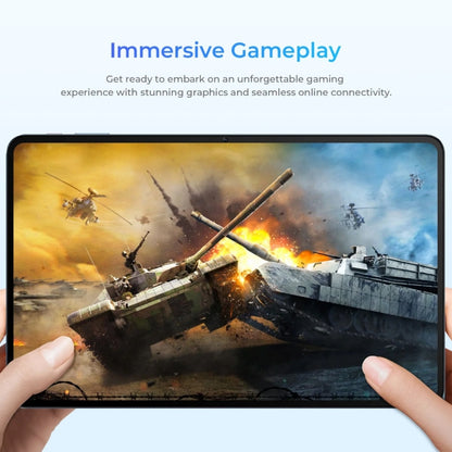 [HK Warehouse] OUKITEL OT5S Tablet PC 12 inch 2.4K Screen, 6GB+256GB, Android 14 Unisoc Tiger T606 Octa Core, Support Dual SIM 4G Network, EU Plug(Blue) - Other by OUKITEL | Online Shopping South Africa | PMC Jewellery | Buy Now Pay Later Mobicred