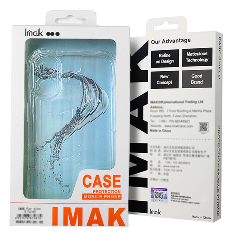 For OPPO Reno11 A / Reno11 PJH110 IMAK Space Shield PC + TPU Airbag Shockproof Phone Case(Transparent) - Reno11 Cases by imak | Online Shopping South Africa | PMC Jewellery | Buy Now Pay Later Mobicred