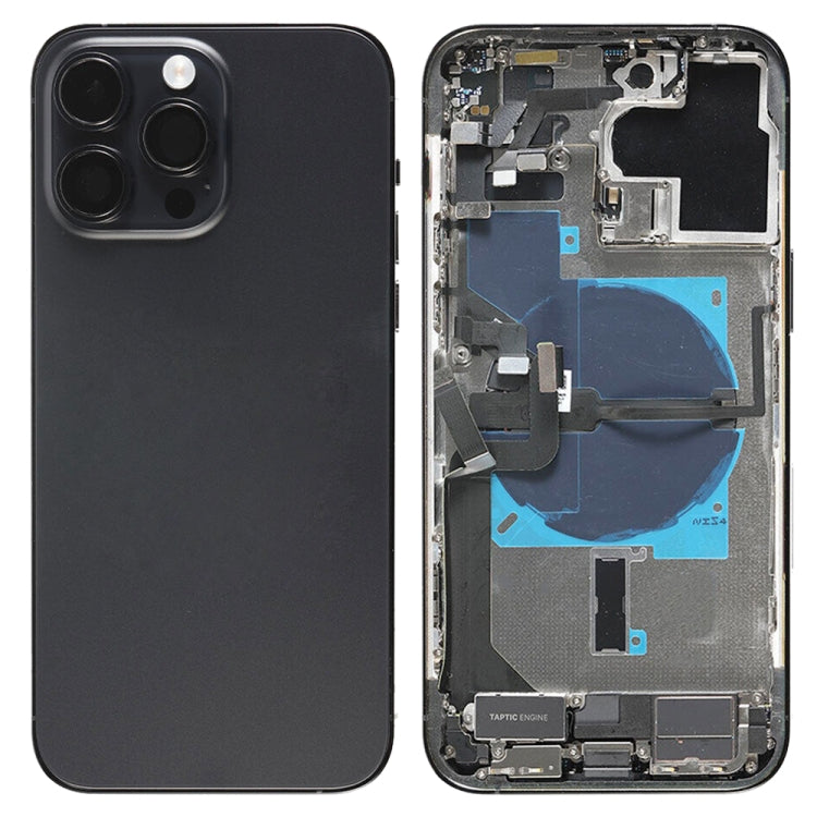 For iPhone 14 Pro Max Battery Back Cover Assembly, Version:US Version(Black) - Back Cover by PMC Jewellery | Online Shopping South Africa | PMC Jewellery | Buy Now Pay Later Mobicred