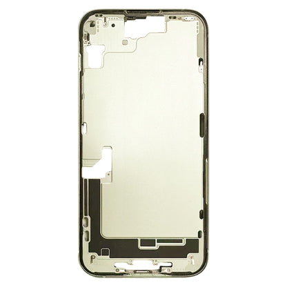 For iPhone 15 Middle Frame Bezel Plate with Side Keys + Card Tray, Version:US Version(Yellow) - LCD Related Parts by PMC Jewellery | Online Shopping South Africa | PMC Jewellery | Buy Now Pay Later Mobicred