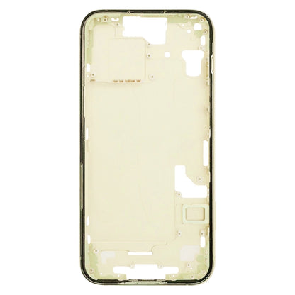 For iPhone 15 Middle Frame Bezel Plate with Side Keys + Card Tray, Version:CE EU Version(Yellow) - LCD Related Parts by PMC Jewellery | Online Shopping South Africa | PMC Jewellery | Buy Now Pay Later Mobicred