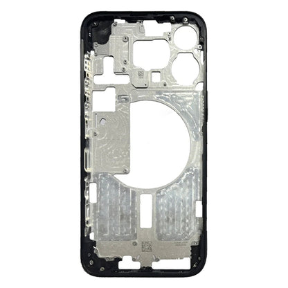 For iPhone 15 Pro Max Middle Frame Bezel Plate with Side Keys + Card Tray, Version:China Version(Black) - LCD Related Parts by PMC Jewellery | Online Shopping South Africa | PMC Jewellery | Buy Now Pay Later Mobicred