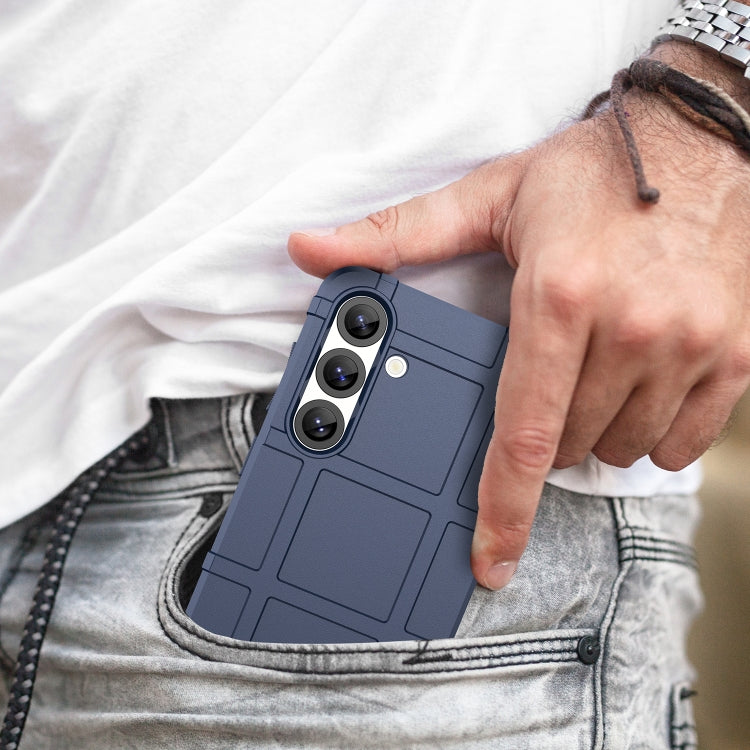 For Samsung Galaxy S25 5G Full Coverage Shockproof TPU Phone Case(Blue) - Galaxy S25 5G Cases by PMC Jewellery | Online Shopping South Africa | PMC Jewellery | Buy Now Pay Later Mobicred