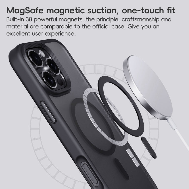 For iPhone 16 Plus Frosted MagSafe Magnetic Phone Case(Titanium Blue) - iPhone 16 Plus Cases by PMC Jewellery | Online Shopping South Africa | PMC Jewellery | Buy Now Pay Later Mobicred