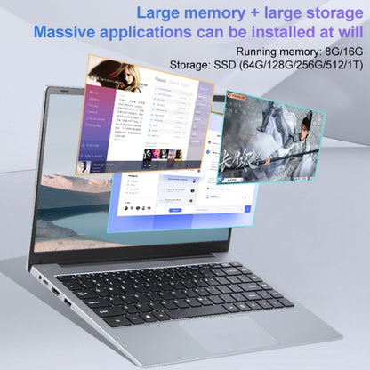 14 inch Windows 11 Laptop, 16GB+512GB, Gen 5th Intel Core i5 CPU, 180 Degree Rotation Axis(Silver) - Others by PMC Jewellery | Online Shopping South Africa | PMC Jewellery | Buy Now Pay Later Mobicred