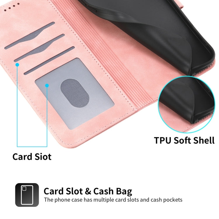 For Redmi K70 Ultra Dierfeng Dream Line TPU + PU Leather Phone Case(Pink) - Xiaomi Cases by PMC Jewellery | Online Shopping South Africa | PMC Jewellery | Buy Now Pay Later Mobicred