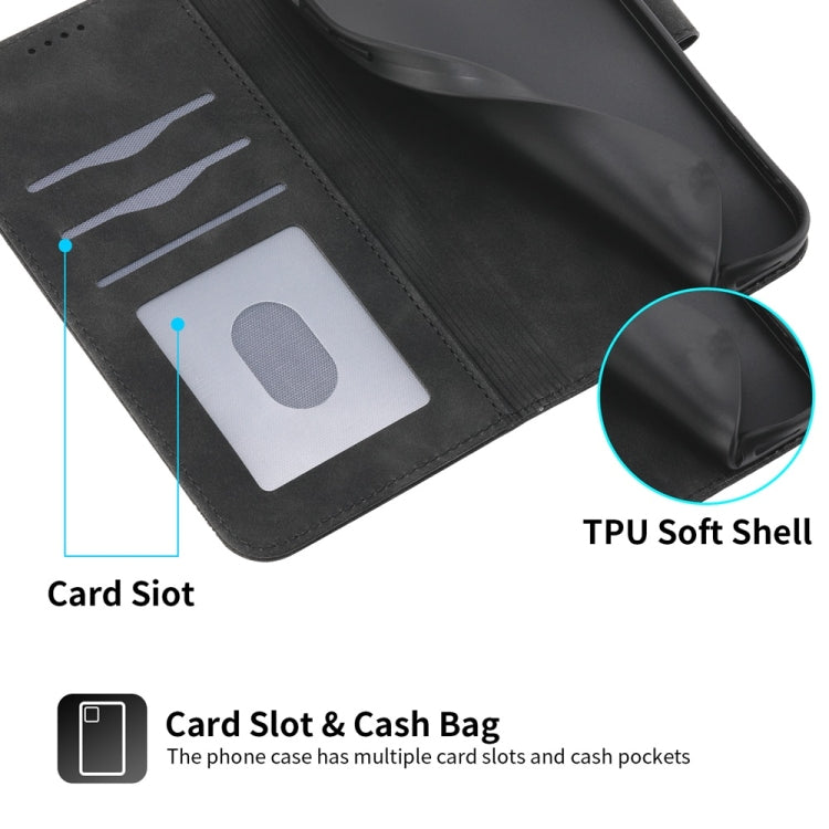 For Redmi K70 Ultra Dierfeng Dream Line TPU Hybrid PU Leather Phone Case(Black) - Xiaomi Cases by PMC Jewellery | Online Shopping South Africa | PMC Jewellery | Buy Now Pay Later Mobicred