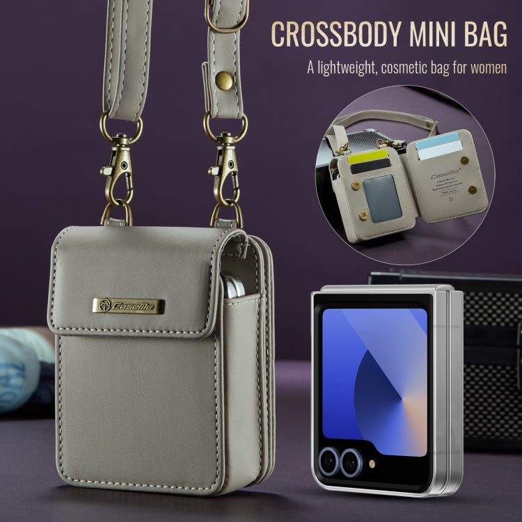 For Samsung Z Flip Series CaseMe Me50 Mini Lanyard Universal Bag(Khaki) - Galaxy Z Flip6 5G Cases by CaseMe | Online Shopping South Africa | PMC Jewellery | Buy Now Pay Later Mobicred