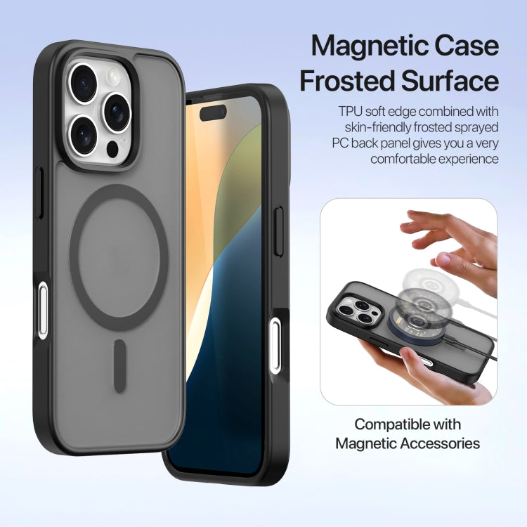 For iPhone 16 Pro DUX DUCIS Lawa Series 2 in 1 Wallet Zipper Detachable MagSafe Phone Case with Lanyard(Black) - iPhone 16 Pro Cases by DUX DUCIS | Online Shopping South Africa | PMC Jewellery | Buy Now Pay Later Mobicred