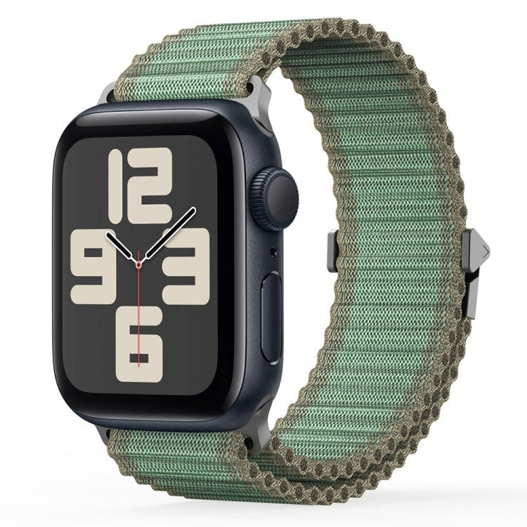 For Apple Watch SE 2023 40mm DUX DUCIS YC Series Ocean Nylon Watch Band(Green) - Watch Bands by DUX DUCIS | Online Shopping South Africa | PMC Jewellery | Buy Now Pay Later Mobicred