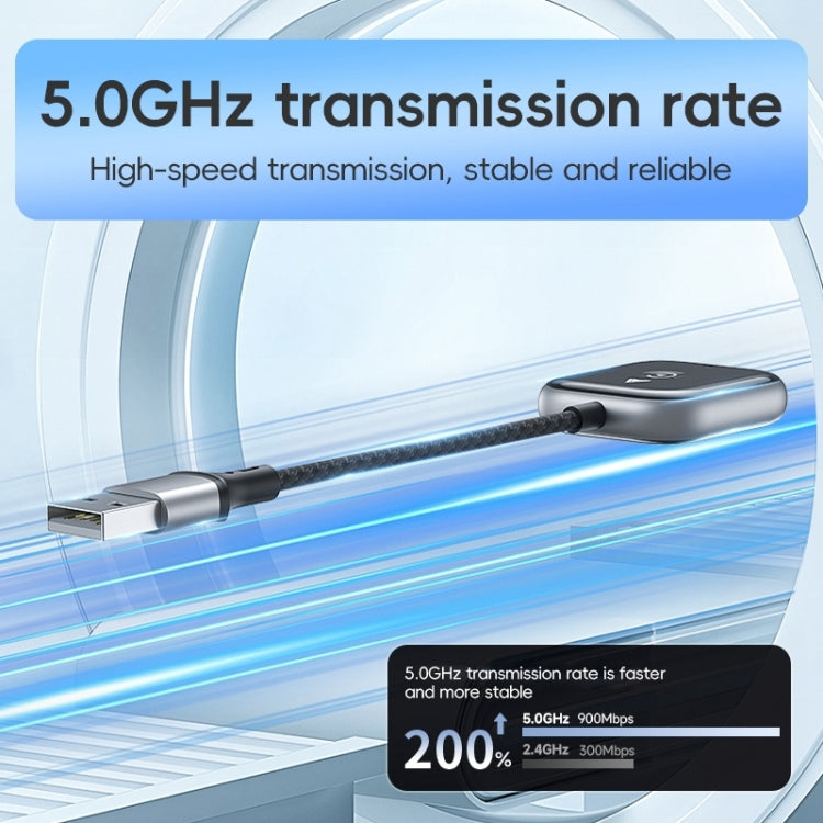 2 in 1 Apple CarPlay / Android Auto Wired to Wireless Car CarPlay Box Adapter(Black) - free shipping - PMC Jewellery - Order now!