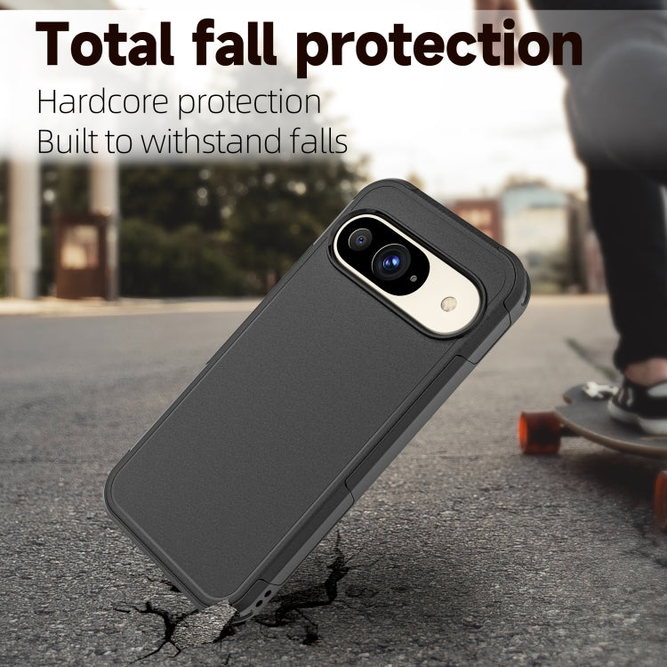 For Google Pixel 9 RedPepper Armor PC Hybrid TPU Phone Case(Black) - Google Cases by RedPepper | Online Shopping South Africa | PMC Jewellery | Buy Now Pay Later Mobicred