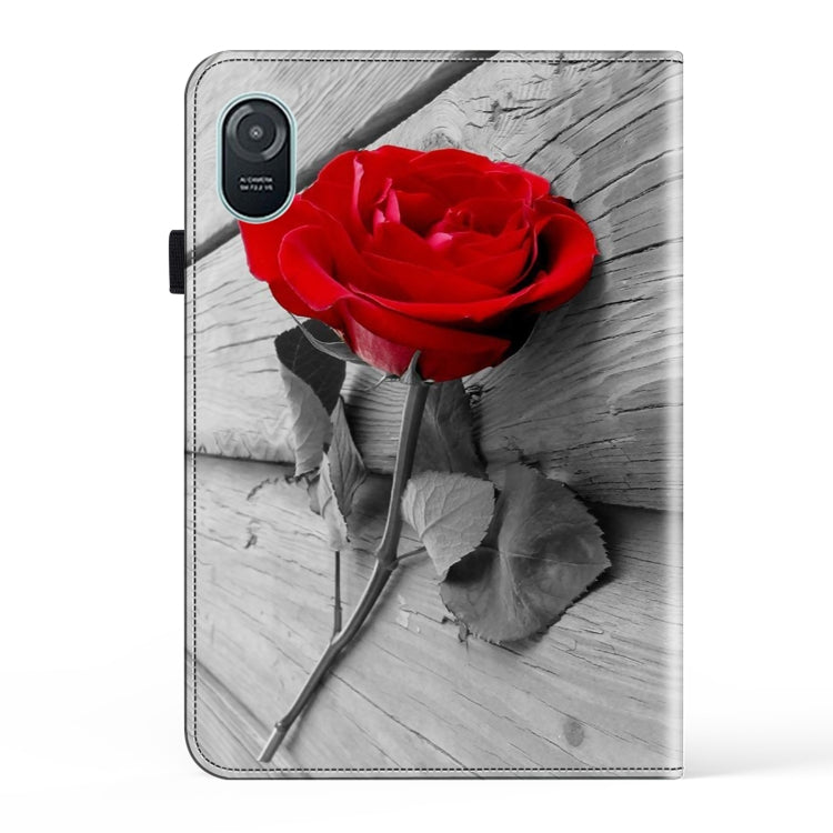 For Honor Pad 8 Crystal Texture Painted Leather Tablet Case(Rose) - free shipping - PMC TechLife - Order now!